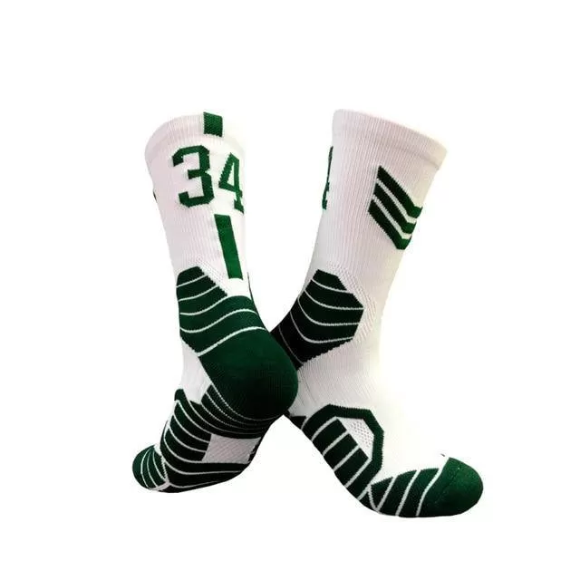 Professional Super Star Basketball Socks Elite Thick Sports Socks Non-slip Durable