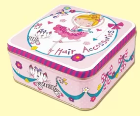 Rachel Ellen Ballerina Hair Accessories Tin