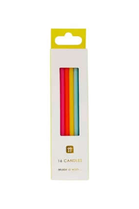 Rainbow Birthday Candles