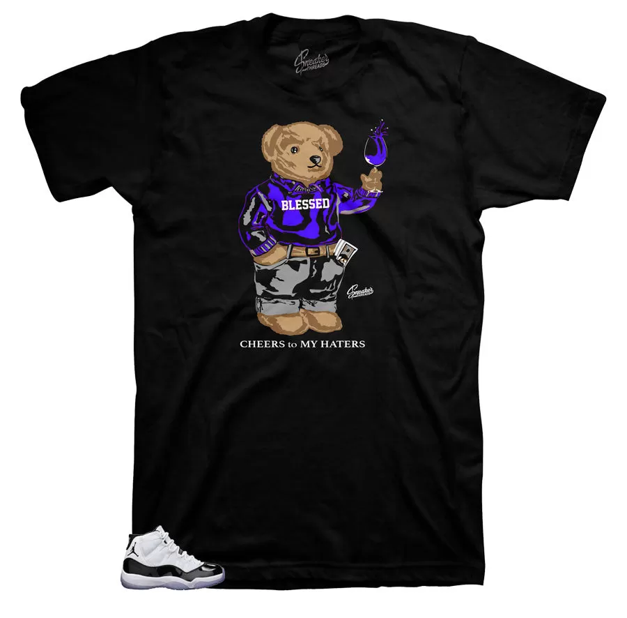 Retro 11 Concord Cheers Bear Shirt