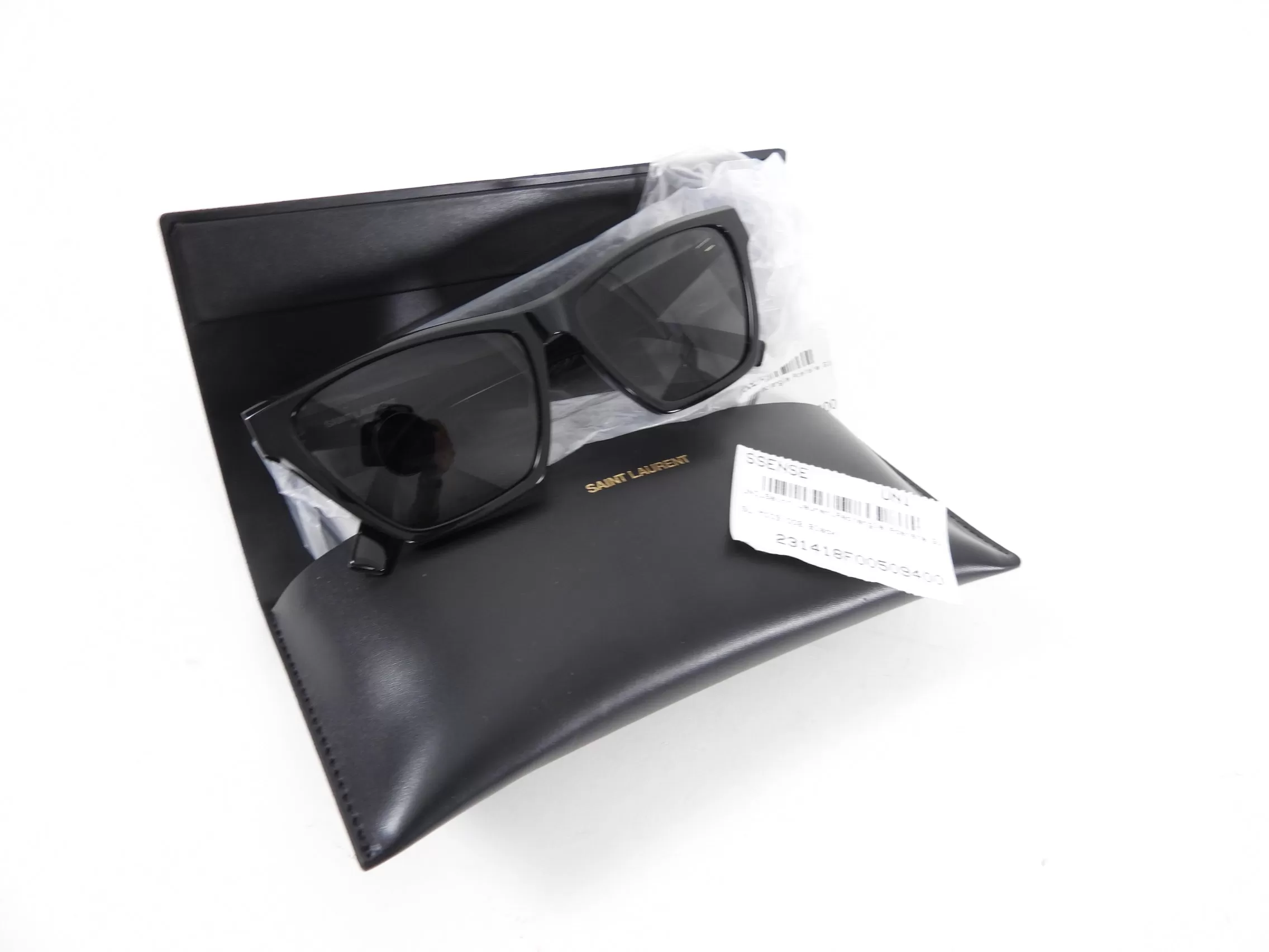 Saint Laurent Black SLM103 Acetate Sunglasses