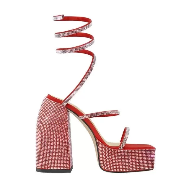 Sandals Queen Yilli (Red)