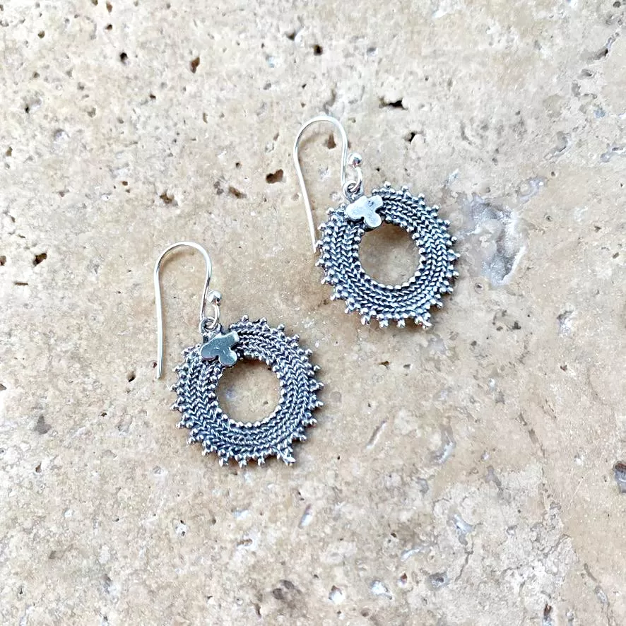 Sterling Silver Earrings - Surya