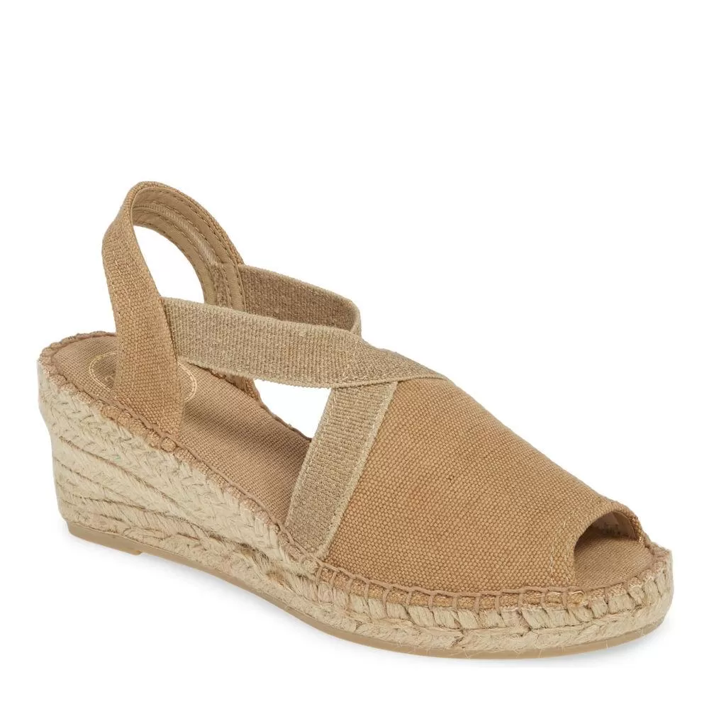 Toni Pons Women's Breda Tobbaco Linen