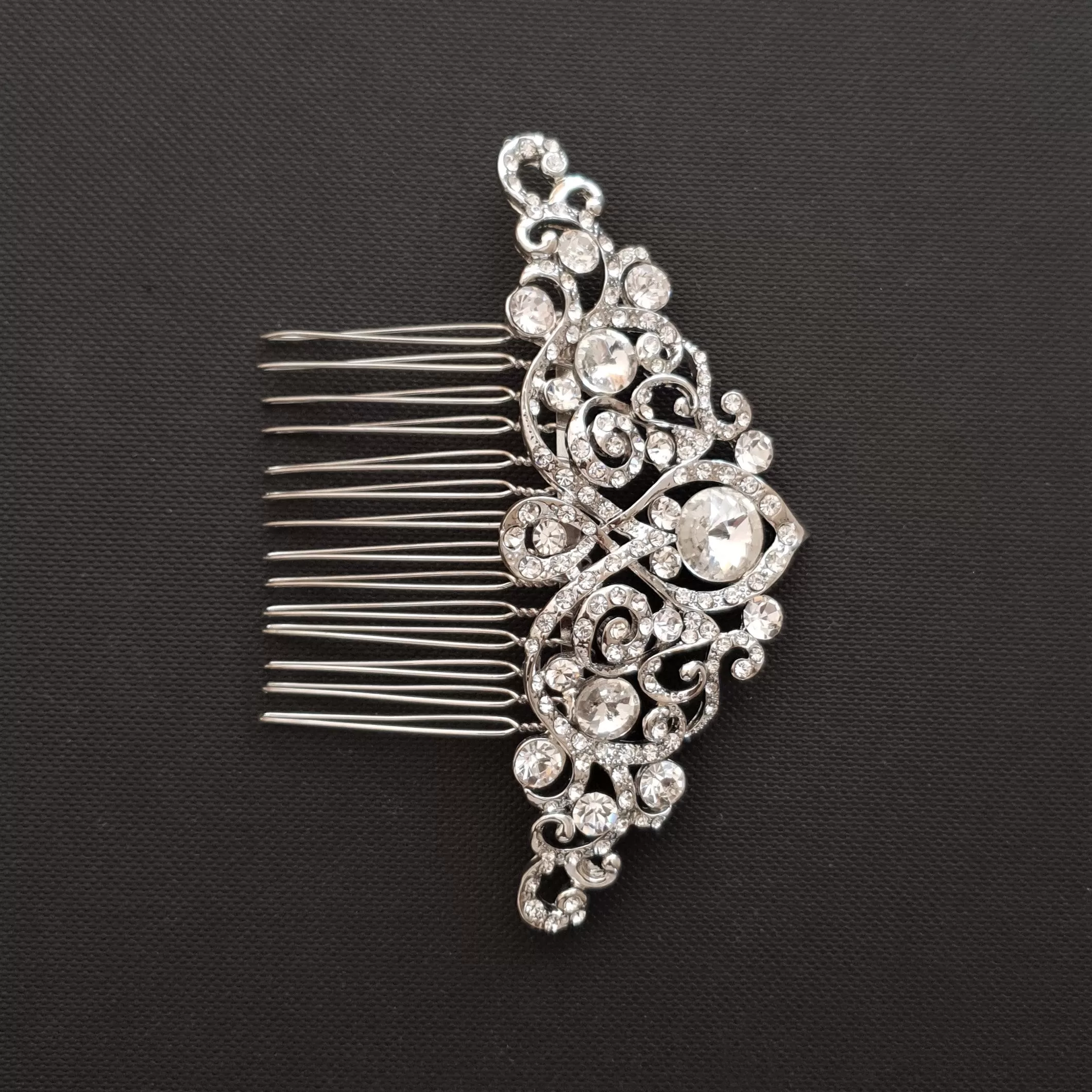 Vintage Wedding Hair Comb-Estelle