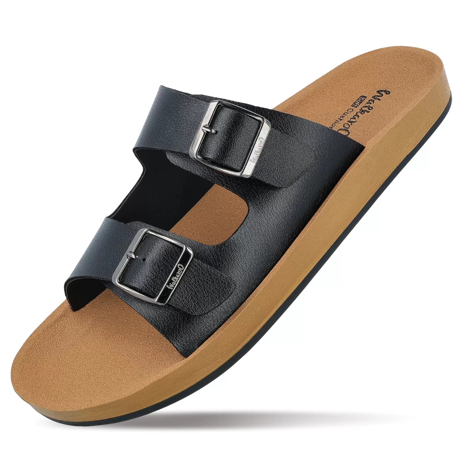 Walkaroo  Men Sandals  - WE1333 Black