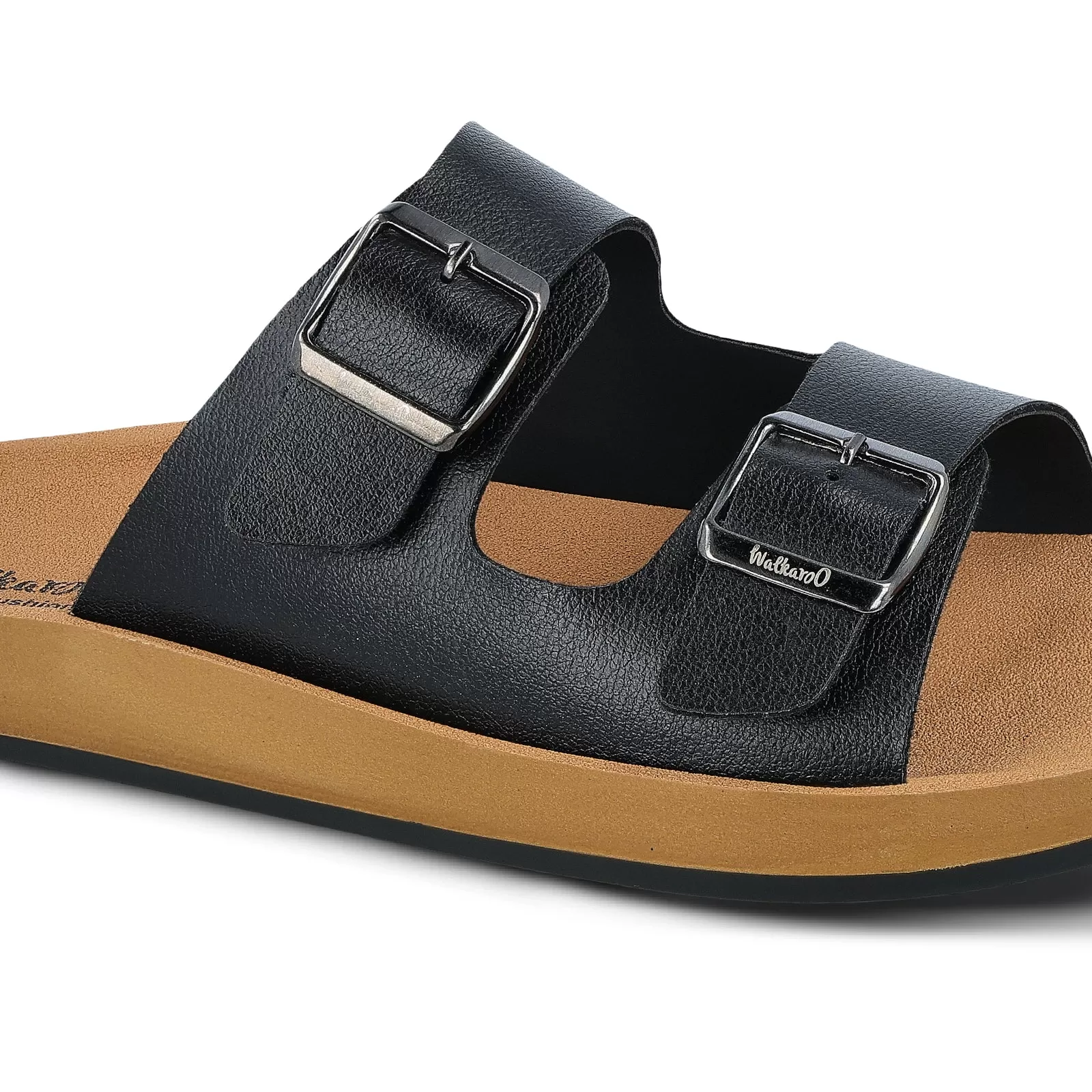 Walkaroo  Men Sandals  - WE1333 Black