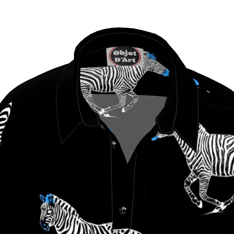 Zen Zebra Short Sleeve Shirt